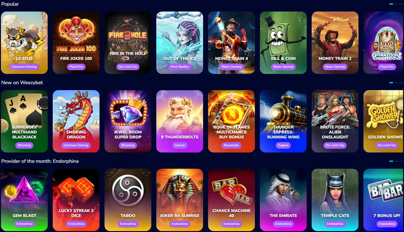 Kirjautuminen WeezyBetiin Kirjautuminen WeezyBetiin